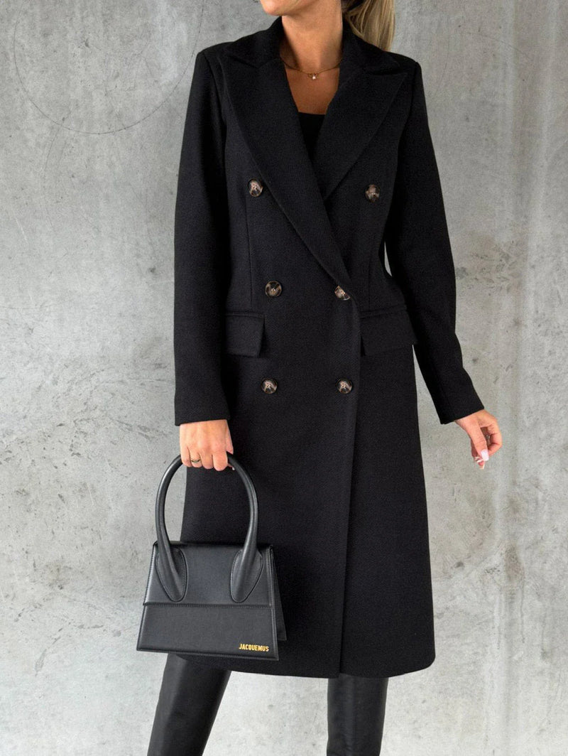 GiftHome Stylish and Versatile Women's Long Coat for Winter Weather