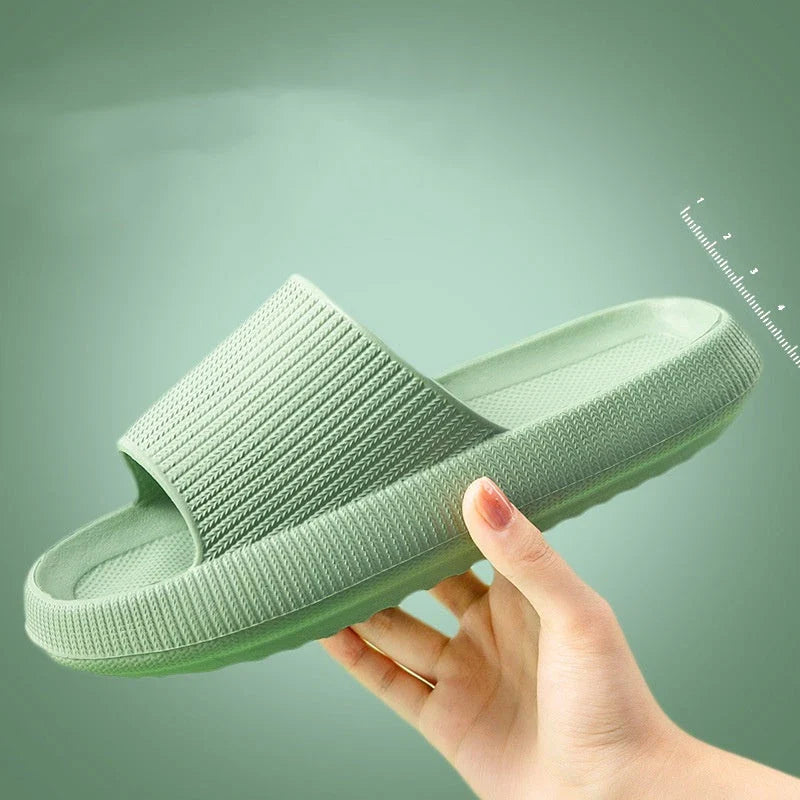 Women's premium EVA slippers in various colors and sizes, featuring soft, cushioned soles and durable non-slip design.