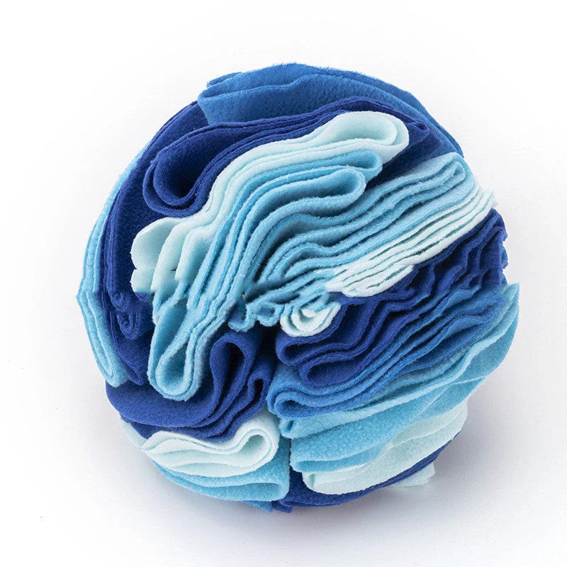 Premium snuffle puzzle mat made of soft, eco-friendly polar fleece to stimulate pets' natural foraging instincts