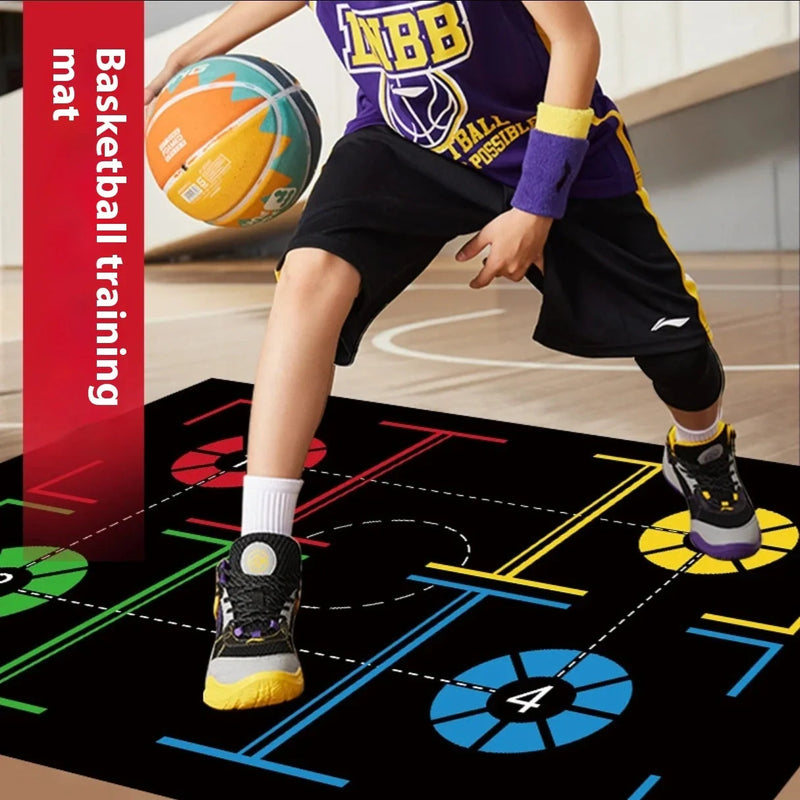 XXXX Premium Indoor Basketball Training Mat for Footwork and Ball Control