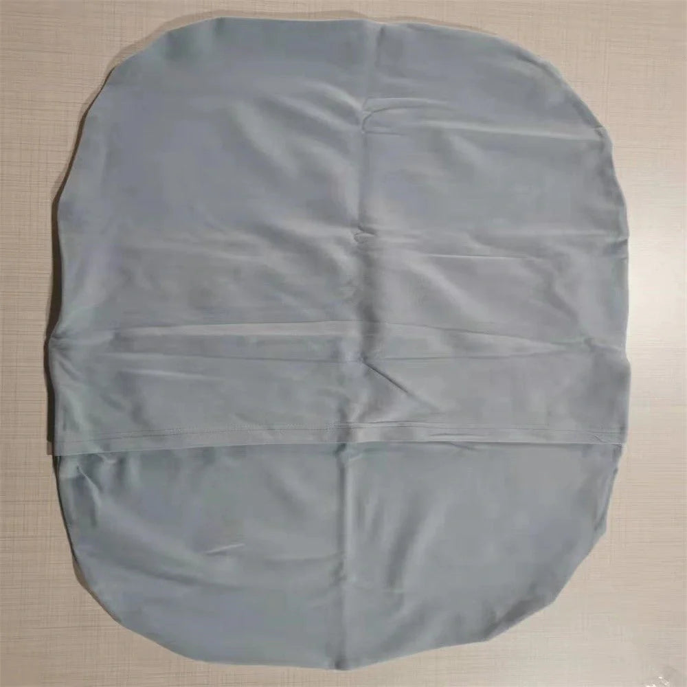 Portable baby nest crib with cotton cover for newborns, dimensions 75cm by 45cm