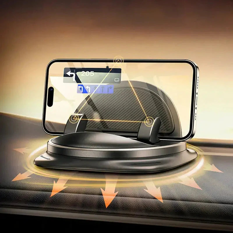 GiftHome UK Secure Car Phone Mount with Reusable Silicone Pad