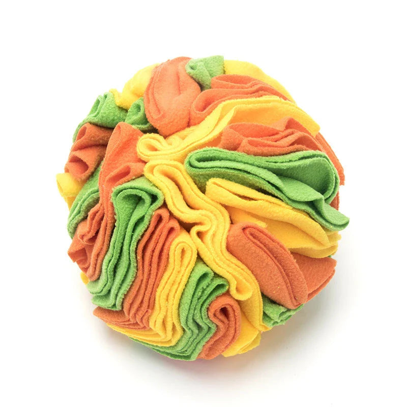 Premium snuffle puzzle mat made of soft, eco-friendly polar fleece to stimulate pets' natural foraging instincts