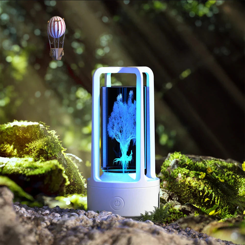 Elegant 2-in-1 Bluetooth speaker lamp with touch control, available in various color and design options