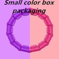 Adjustable waist hoop made of high-quality polypropylene for efficient fitness training and fat burning