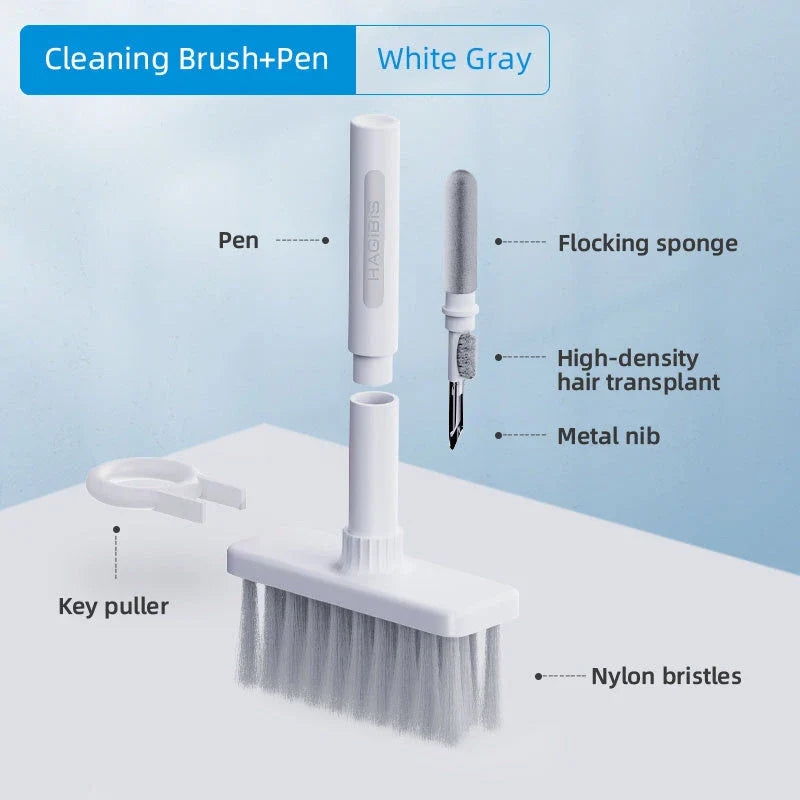 Keyboard Cleaning Brush with 4-in-1 functionality for comprehensive device maintenance