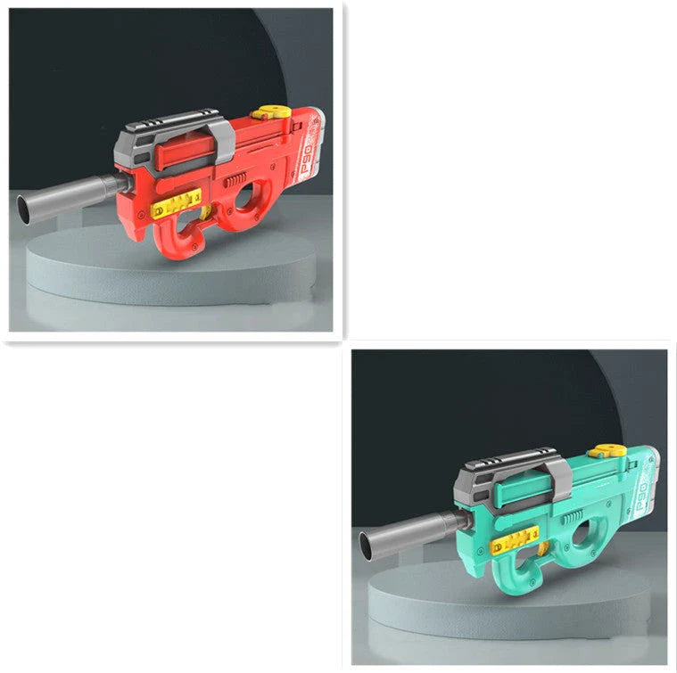 Premium high-powered electric water blaster with sleek design, long-range water stream, and large water capacity for endless summer fun
