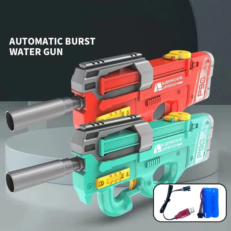 Powerful Shark-Themed Electric Water Blaster - Perfect for Summer Fun, Durable ABS Construction, High-Pressure Continuous Stream, Large 500ml Water Tank