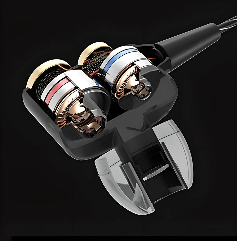 GiftHome UK Premium Dual-Driver Wireless Bluetooth Headphones