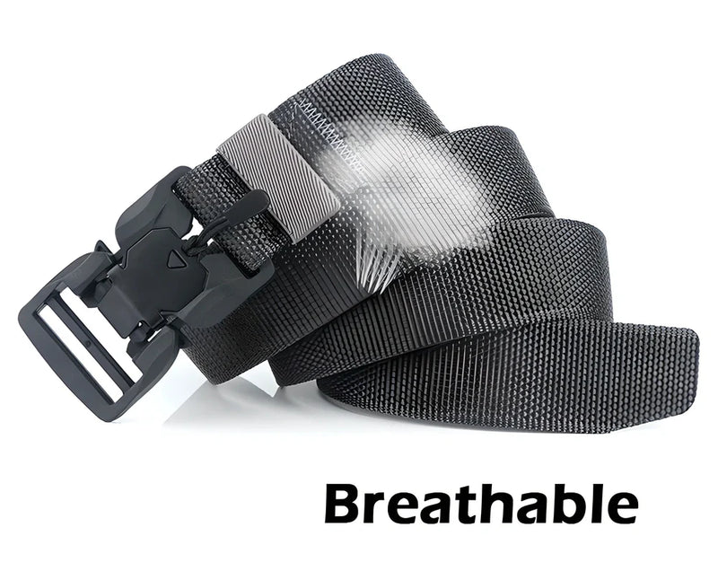 GiftHome UK Heavy-Duty Magnetic Belt with Stainless Steel Buckle