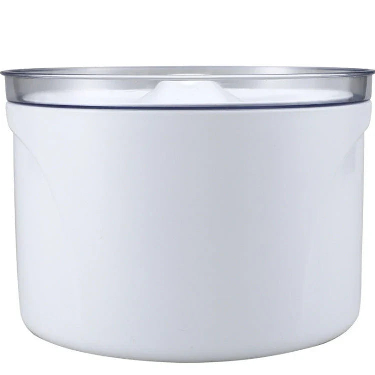 Automatic pet water fountain with stainless steel construction, LED water level display, and multi-layer filtration system