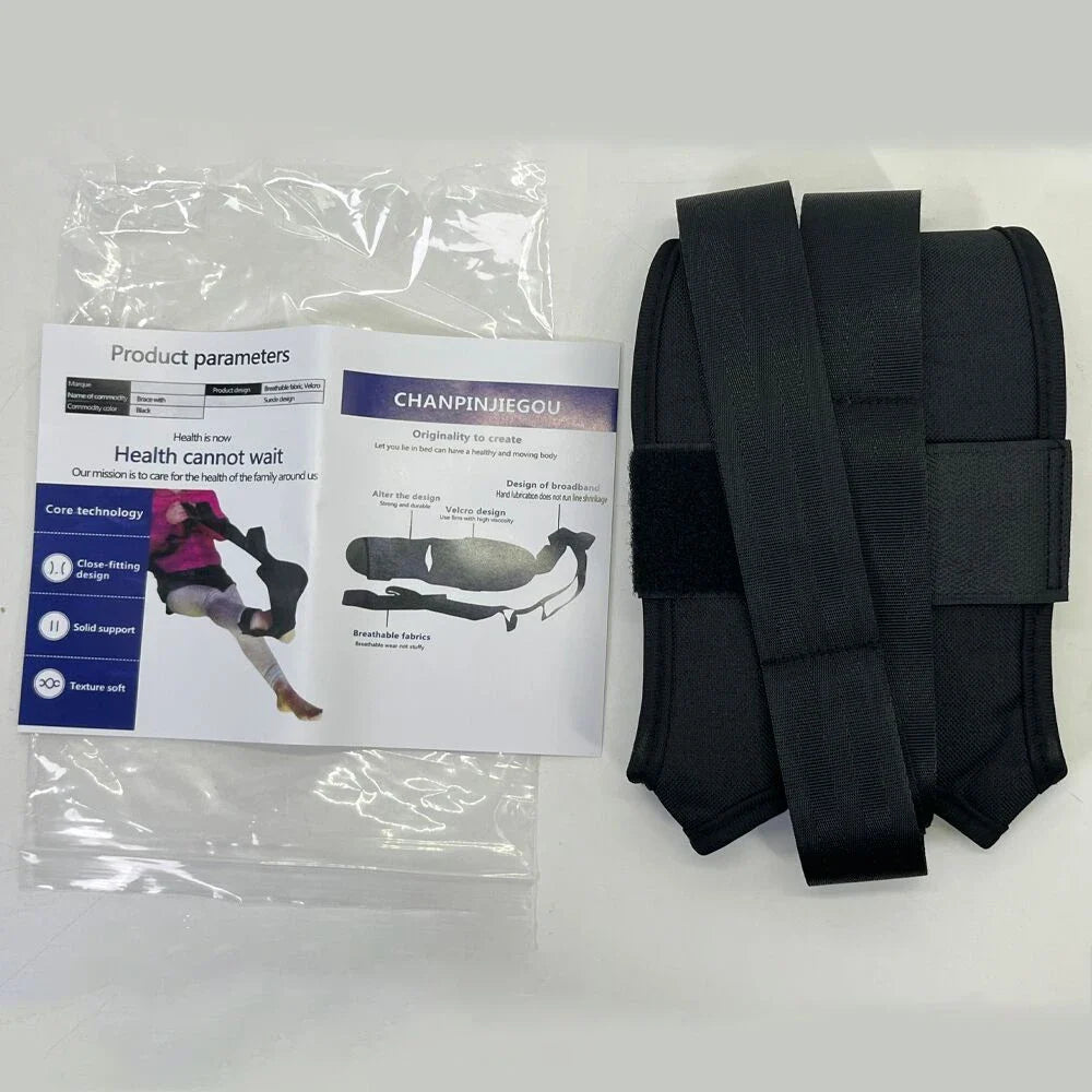 Premium Foot and Leg Stretcher for Plantar Fasciitis Relief - Versatile Stretching Tool with Unique Multi-Loop Design
