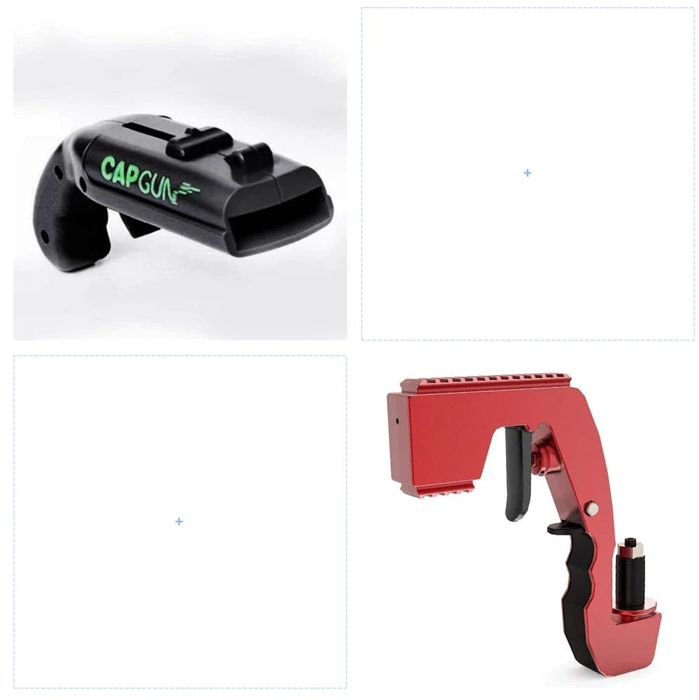 A catapult-style bottle opener made of high-quality ABS plastic, designed with a playful American-inspired flair to add entertainment to any British drinking occasion.
