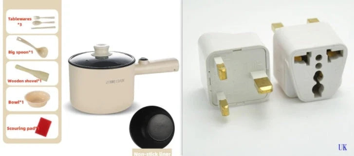 Versatile Mini Electric Cooker for Home and Dorm - Compact, Efficient, and Easy to Use