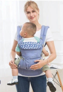 Multifunctional baby carrier in various colors with adjustable waistband