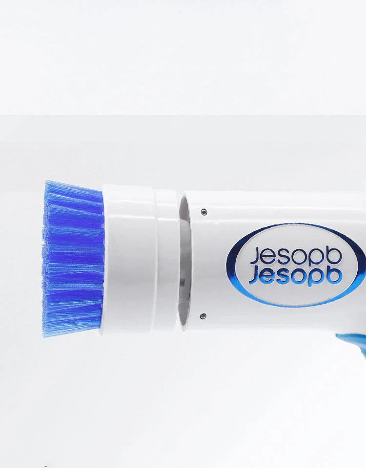 Premium electric cleaning brush with waterproof design, multiple brush heads, and rechargeable battery for effortless cleaning of tiles, appliances, and more