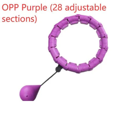 Adjustable waist hoop made of high-quality polypropylene for efficient fitness training and fat burning