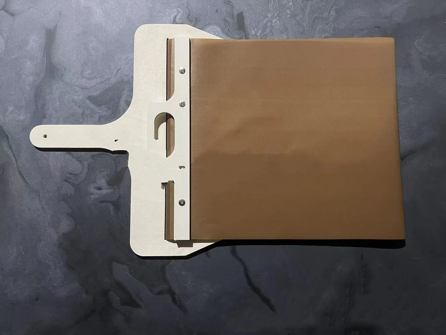 Wooden pizza peel with various size options, perfect for transferring baked goods from oven to table