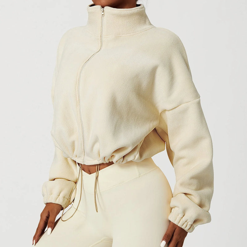 GiftHome UK Luxurious Cashmere-Blend Autumn Jacket for Women