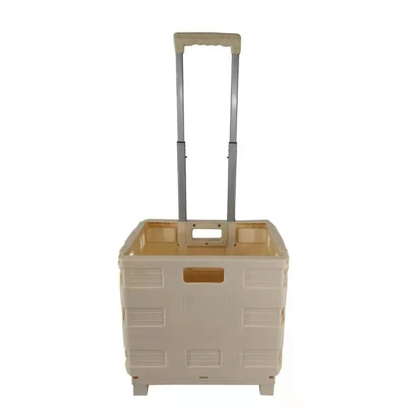 Foldable car boot organiser with lid, made of durable polypropylene plastic, supporting up to 35 kg maximum load