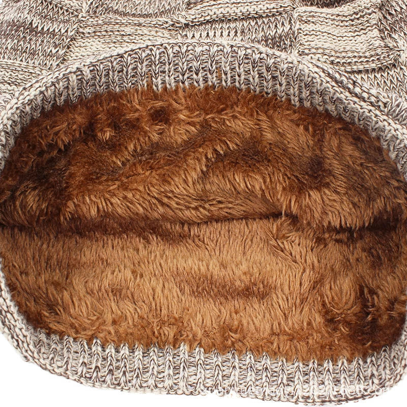 Unisex wool knitted beanie in various colours for winter warmth