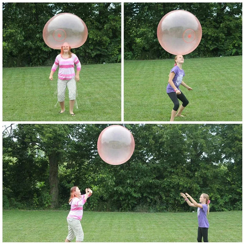 Oversized Inflatable Bounce Balls - Premium Elastic Water Toys for Fun Parties