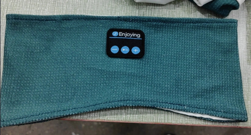 Stylish Bluetooth headband in various colors for wireless music and calls