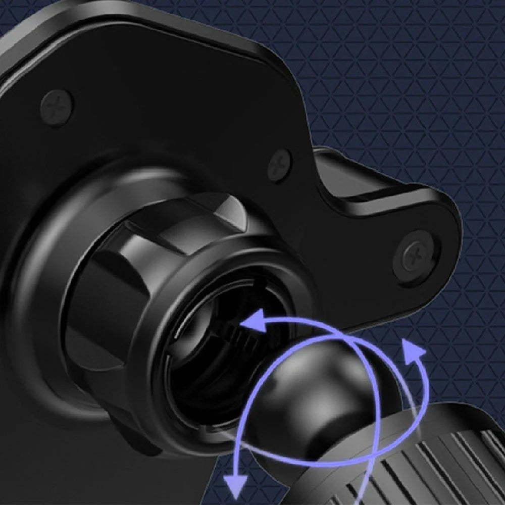 A sturdy in-car bracket with an inverted hook for securely mounting your devices in your vehicle.