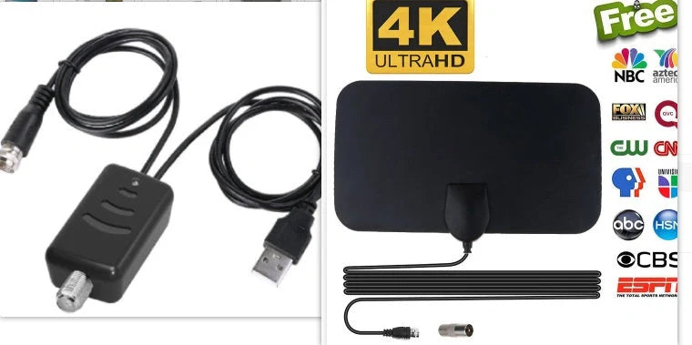 Compact Mini HDTV Indoor Antenna for crystal-clear digital TV reception