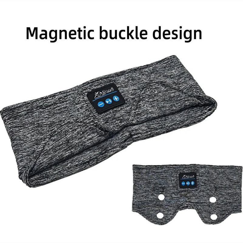GiftHome UK Cosy Bluetooth Headband with Wireless Music and Sleep Mask