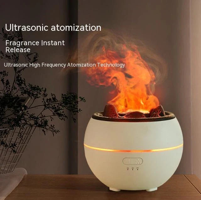Sleek and compact aroma diffuser with adjustable timer settings, automatic shut-off, and large water tank for long-lasting fragrance dispersal