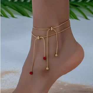 Elegant silver charm anklets with adjustable chain and premium 925 sterling silver construction