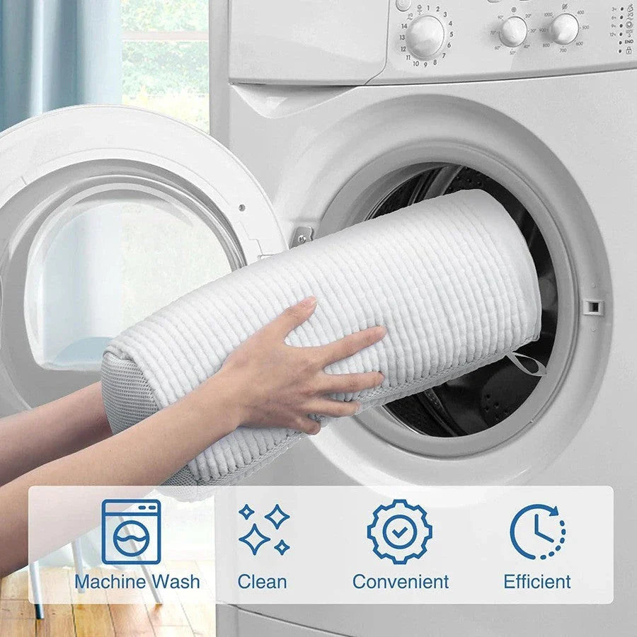 High-quality laundry bag for protecting shoes and delicate clothing during machine washing