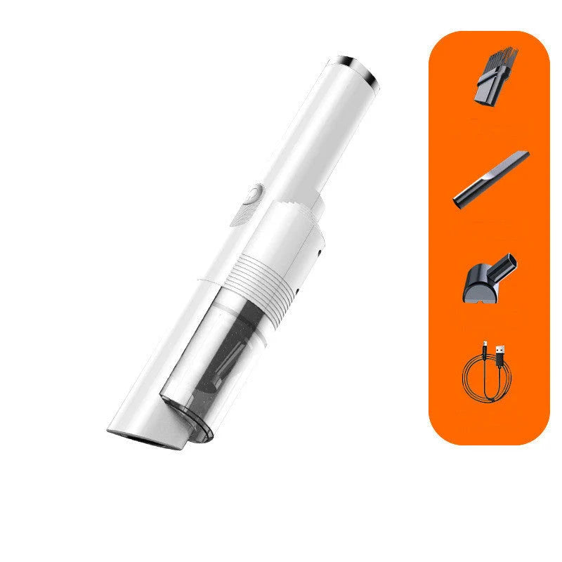 Powerful cordless handheld vacuum cleaner with accessories for cleaning homes and cars