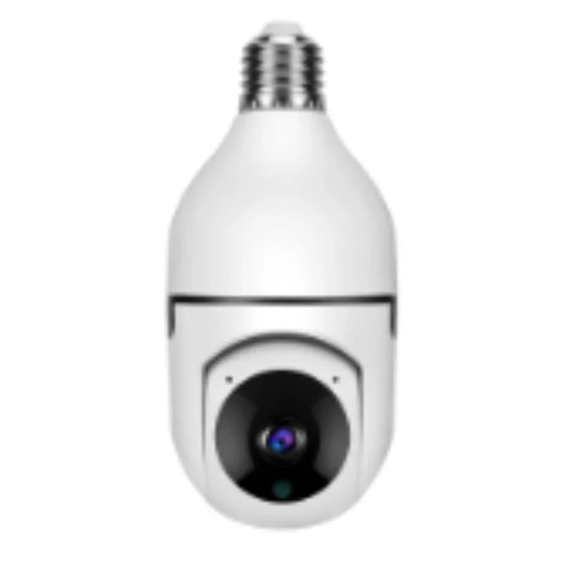 Smart 1080P Wi-Fi Bulb Camera with 4X Zoom, Smooth Pan and Tilt, Automatic Motion Tracking, and Night Vision
