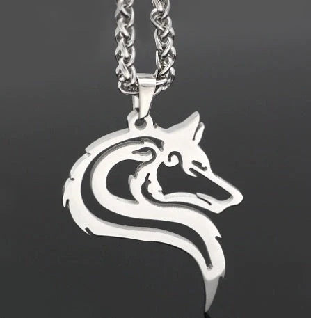 Vintage Norse rune necklaces for men, featuring a range of intricate Viking symbols and designs crafted from premium stainless steel