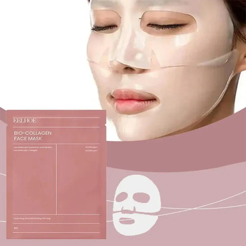 Collagen-infused face mask for rejuvenated, radiant skin