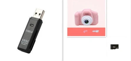 A colorful, cartoon-inspired digital camera for kids with fun filters and high-quality features