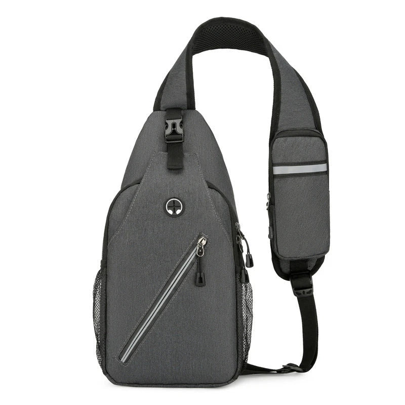 Versatile canvas crossbody messenger bag for men, featuring durable construction, multiple pockets, and an adjustable strap for comfortable everyday use.