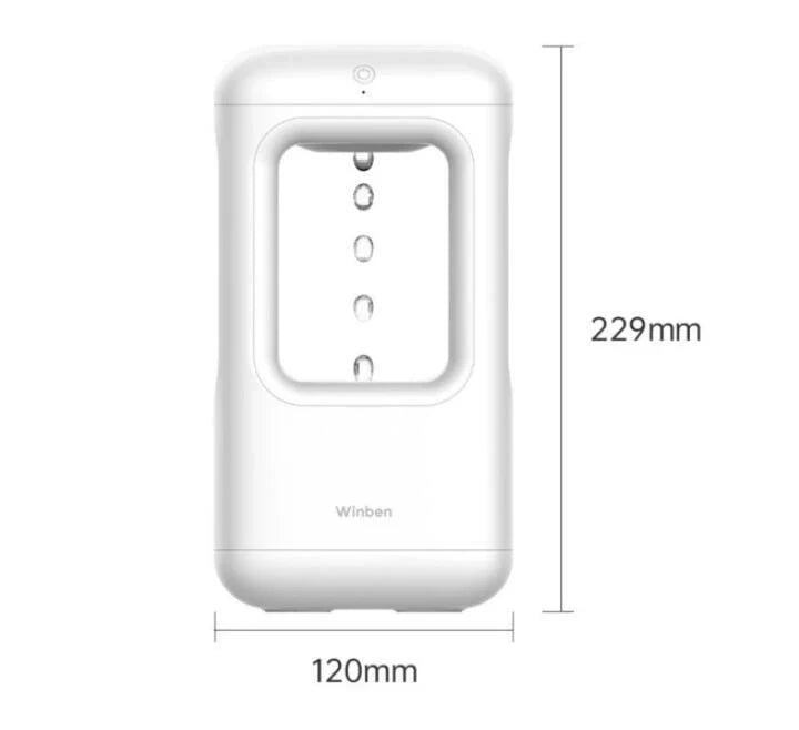 Anti-Gravity Water Drop Cool Mist Humidifier with Ambient Lighting and Whisper-Quiet Operation