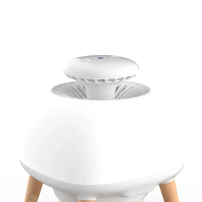 Powerful USB mosquito killer lamp with UV light and suction fan for effective indoor and outdoor mosquito control