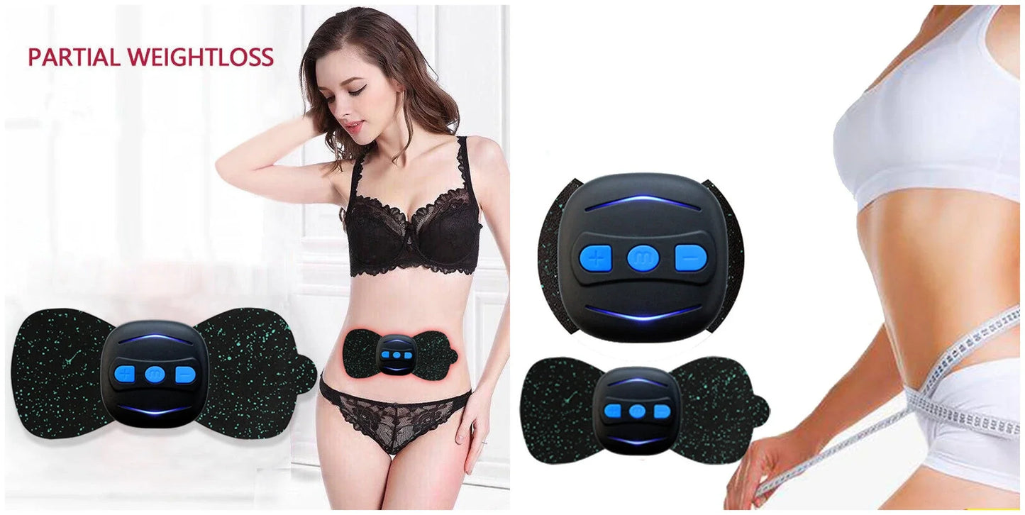 Portable neck massager with adjustable intensity levels for relieving muscle tension and stress