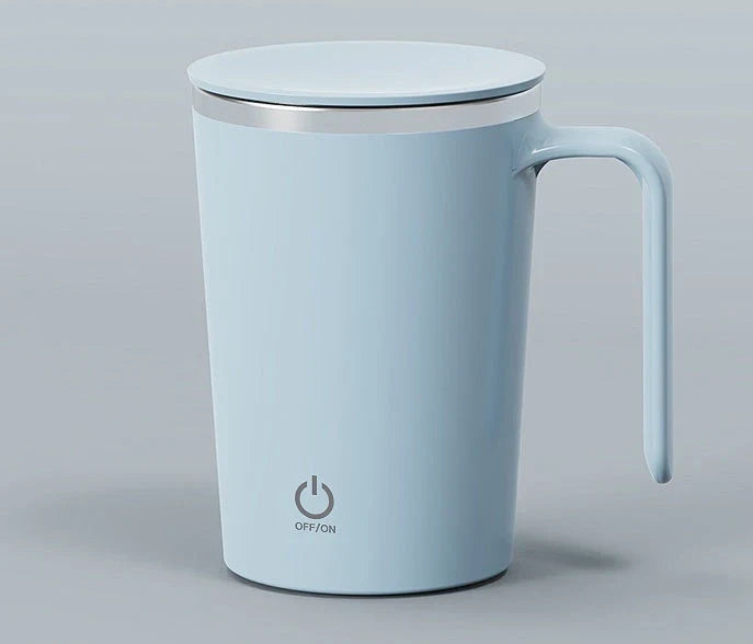 Automatic Electric Stirring Coffee Mug with Hands-Free Mixing Functionality for Warm Beverages