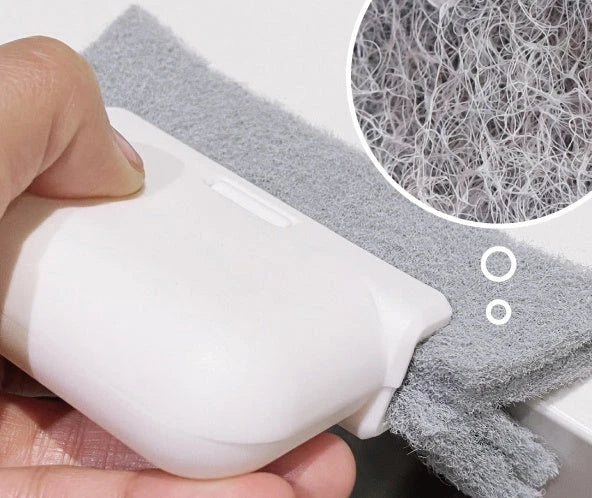 Versatile Groove Cleaning Brush with replaceable head for effortless home cleaning in the UK