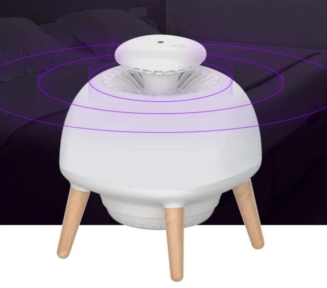 Powerful USB mosquito killer lamp with UV light and suction fan for effective indoor and outdoor mosquito control