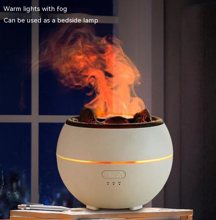 Sleek and compact aroma diffuser with adjustable timer settings, automatic shut-off, and large water tank for long-lasting fragrance dispersal