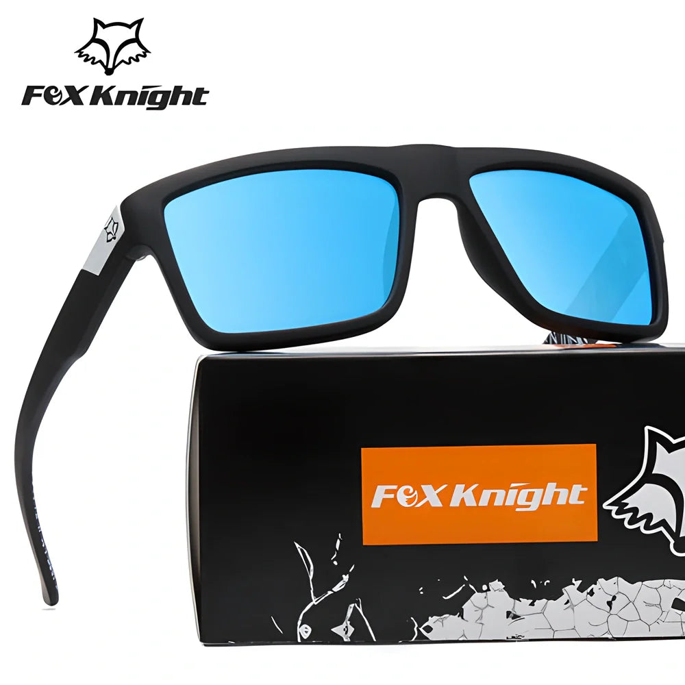 Retro mirror square sunglasses with UV400 protection and a sleek, modern design