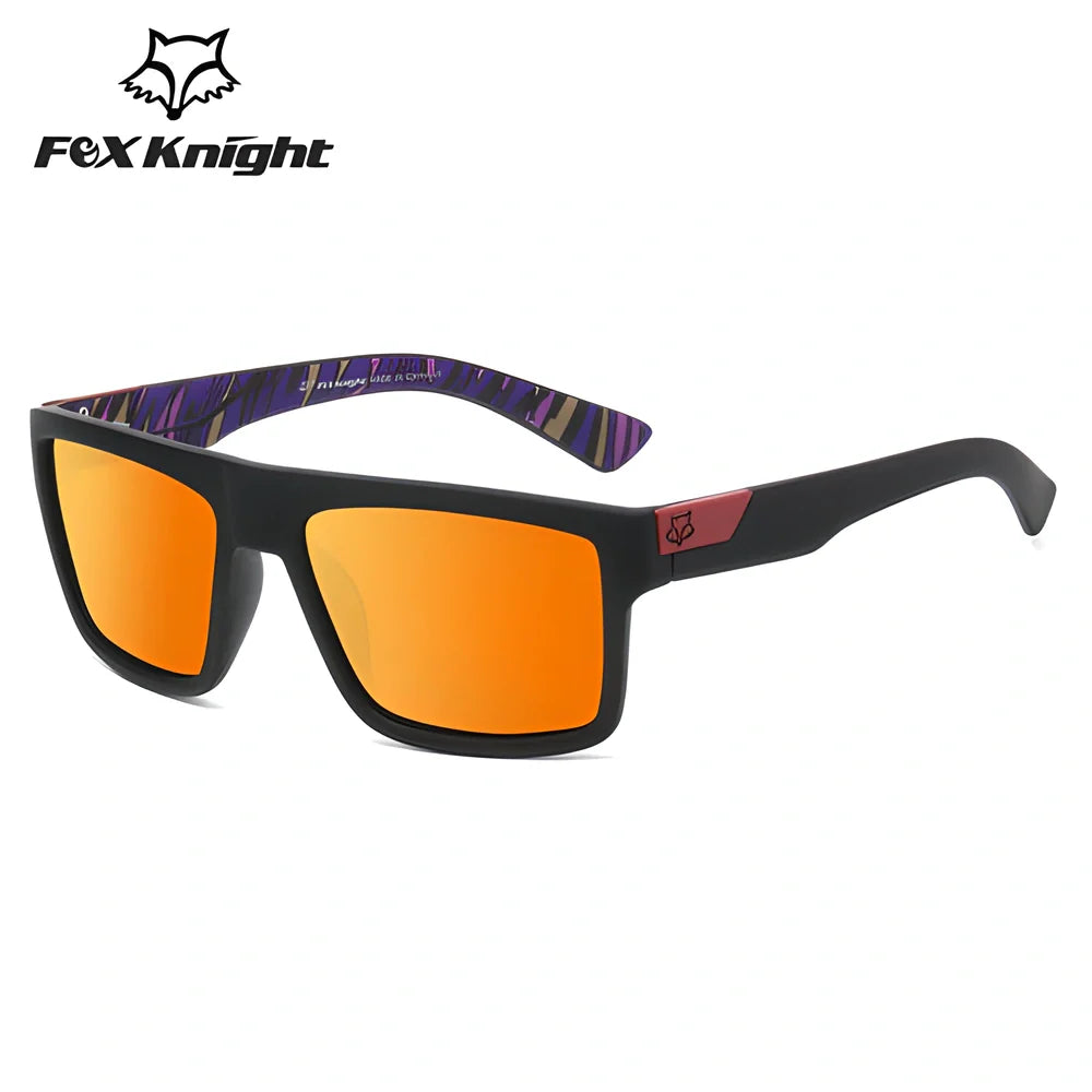 Retro mirror square sunglasses with UV400 protection and a sleek, modern design