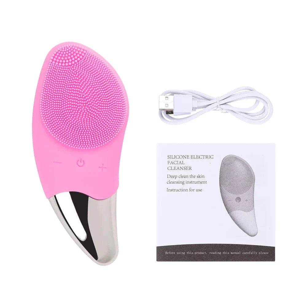 Premier Sonic Facial Cleansing Brush for deep cleansing, massage, and radiant skin
