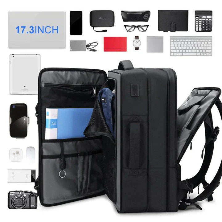 Versatile Backpack made of premium Oxford textile with multiple pockets for organised storage